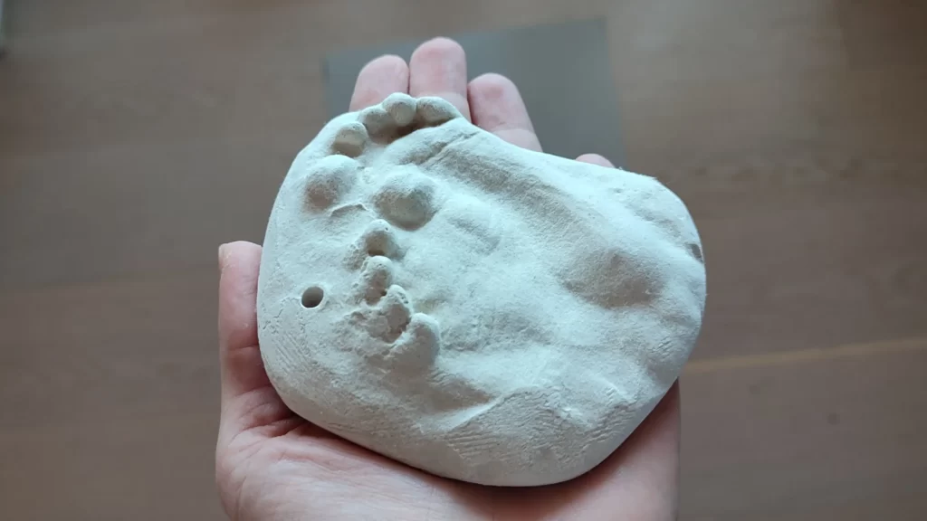 baby keepsake 3d footprint