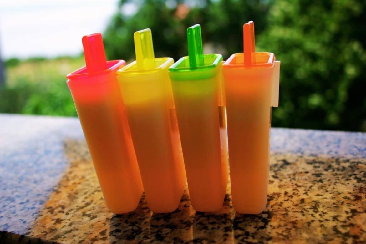 No Sugar Orange Popsicle Ice Cream Recipe