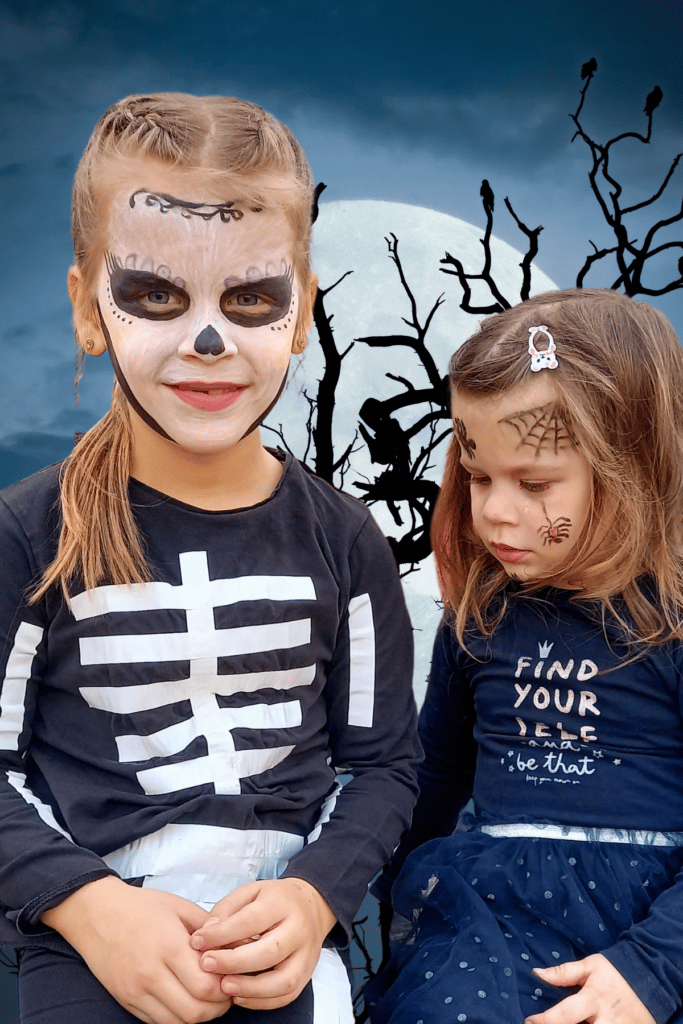DIY Skeleton Halloween Costume for Kids & Adults