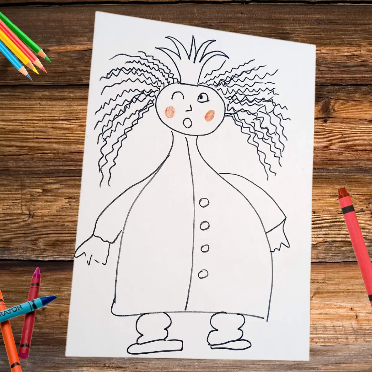 coloring book as gift for one year old