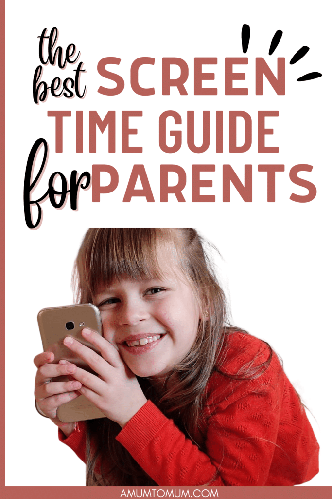 less screentime for kids