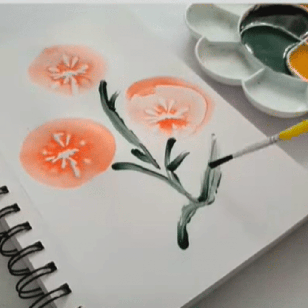 simple nature painting 