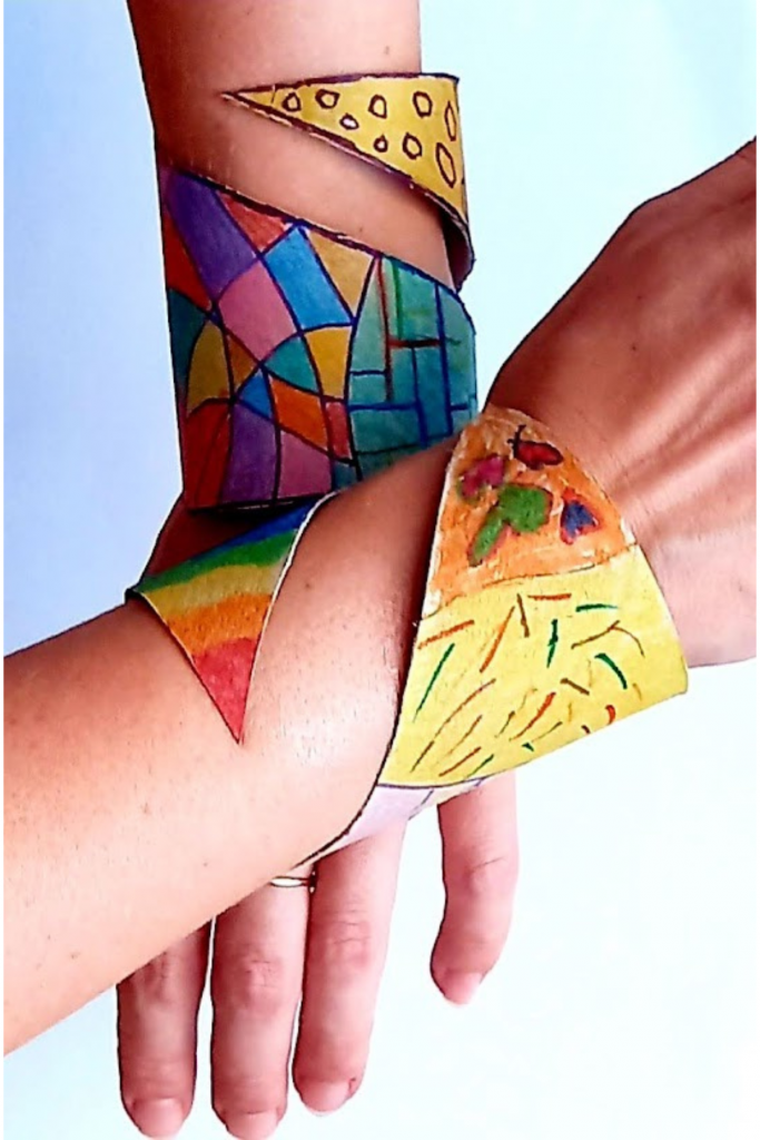 Toilet Paper Roll Bracelets: Crafts for Kids 6 How do you use empty toilet paper rolls?