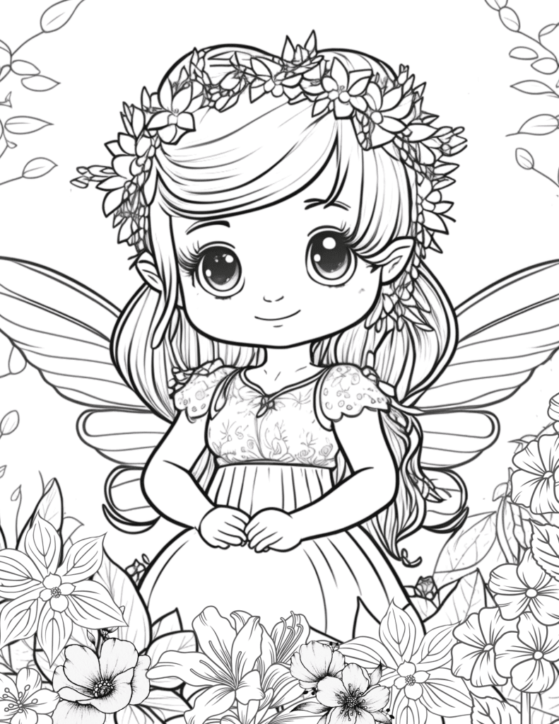 Kawaii Coloring Pages for Girls & Adults - FREE 15 anime coloring pages