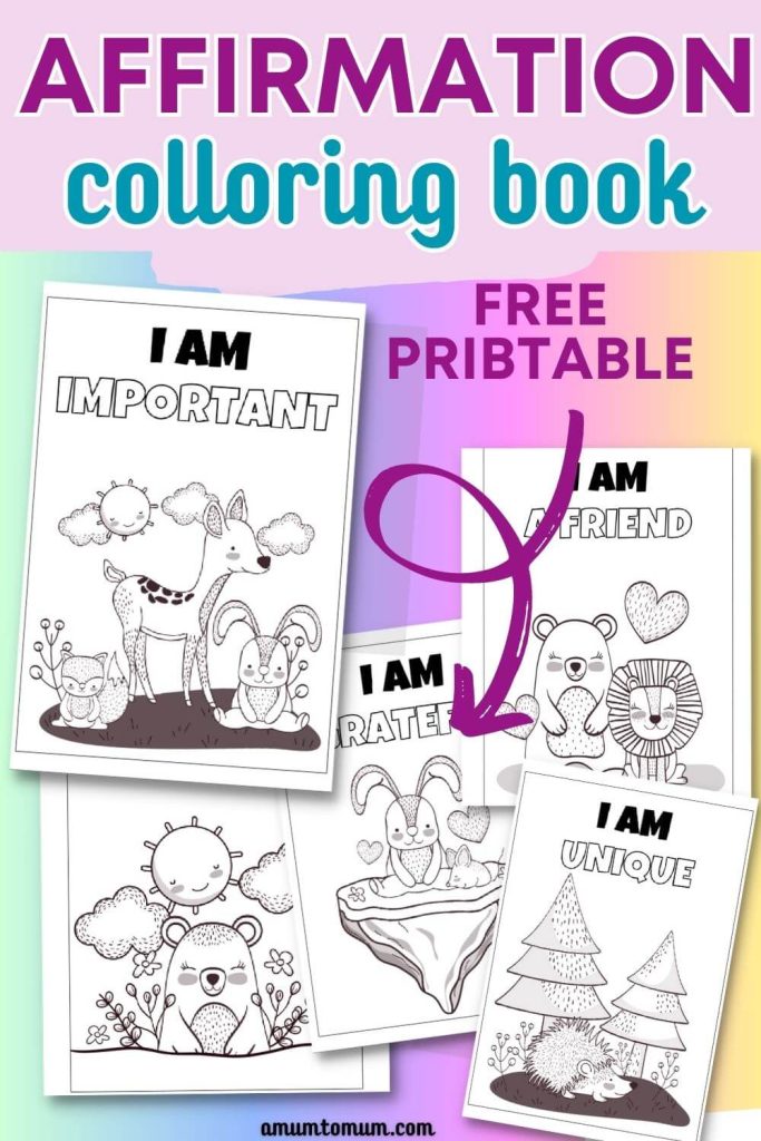 self affirmation coloring pages 1 1