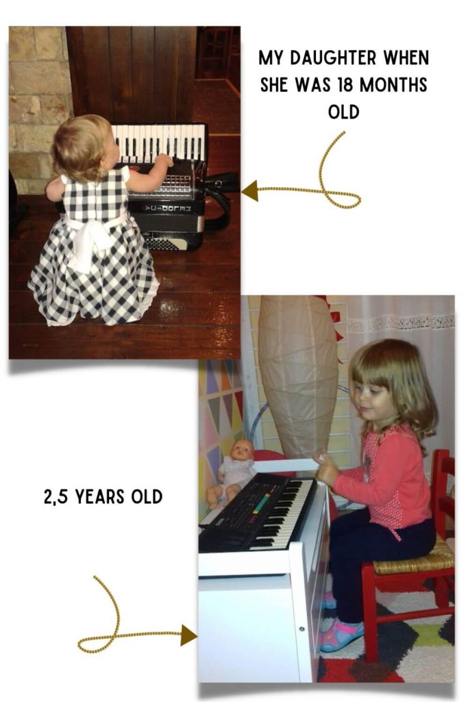 musically gifted toddler