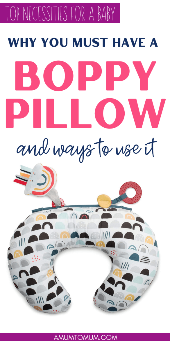 How to Use a Boppy Pillow From Newborn to Toddler Age