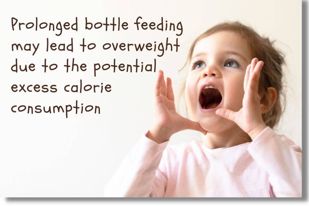 side effects of prolonged bottle feeding