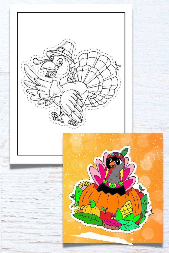 thanksgiving cut and paste activity