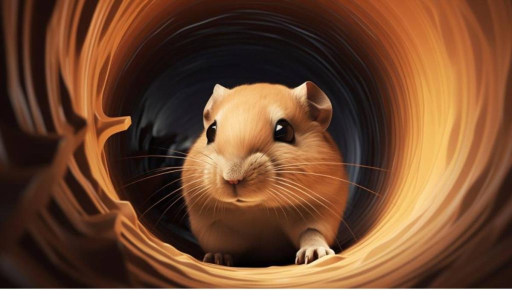 an illustration of a gerbil for an article on animal facts for all ages