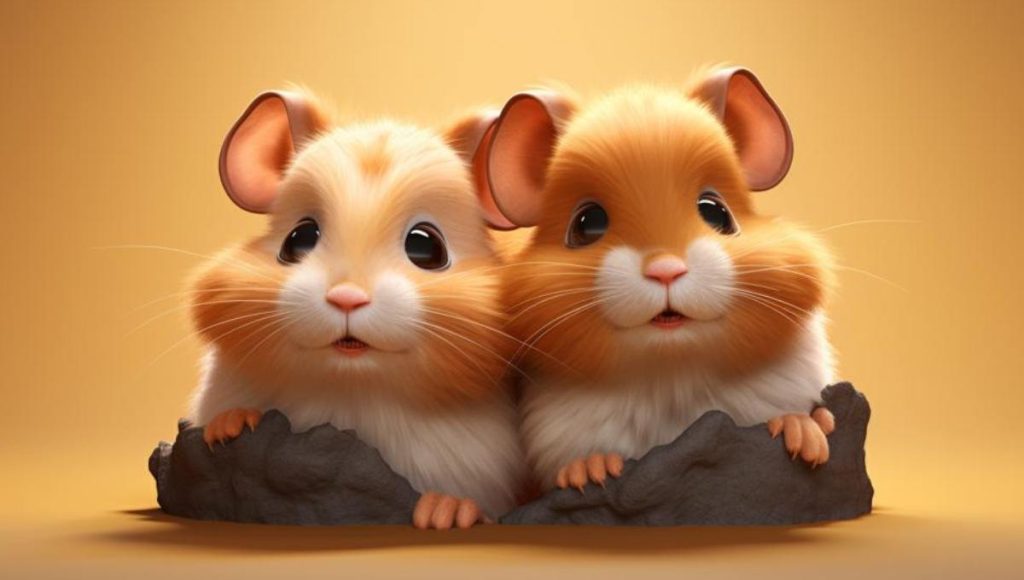 imaage of hamsters for an article with animal facts guide