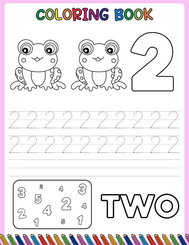 Free Adorable Tracing Numbers 1-10 Worksheets for Youngsters 7 dotted numbers for tracing