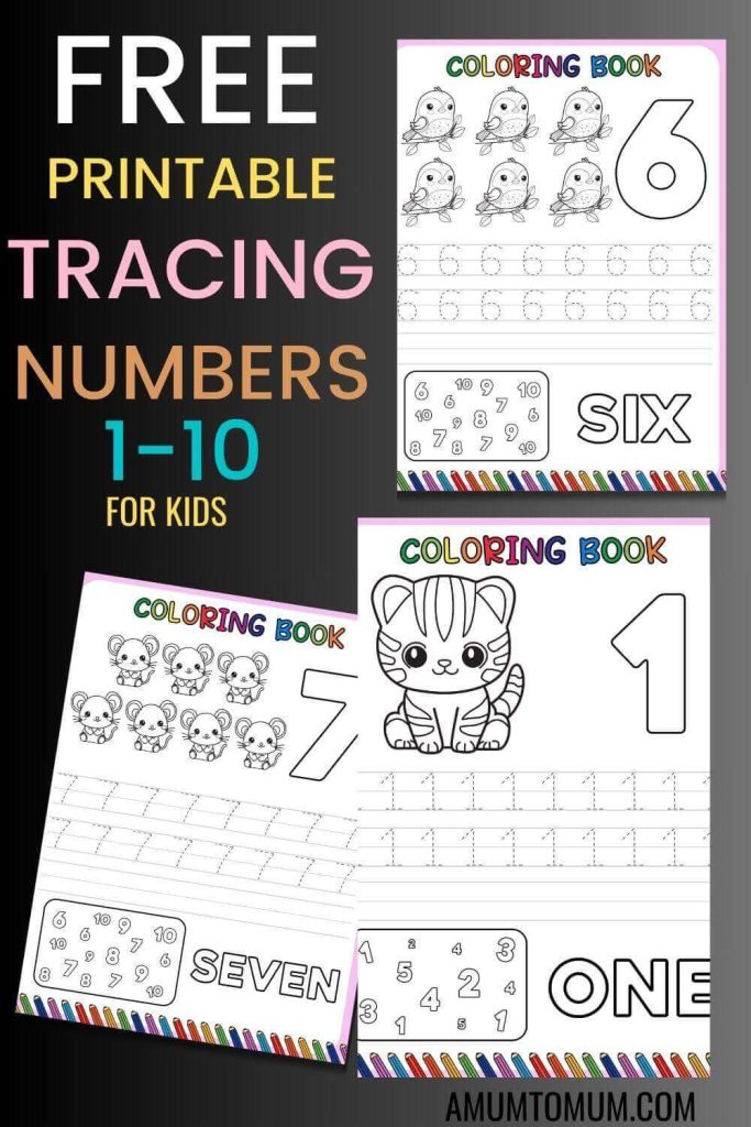 pin image for activity sheets with dotted numbers for kindergartners 