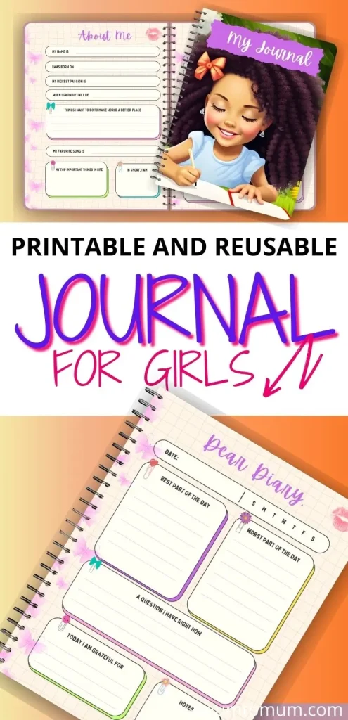 Printable diary pages for kids pdf