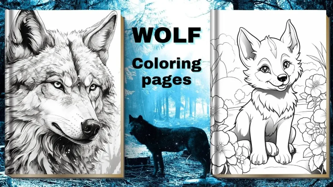 free Wolves coloring pages for all ages