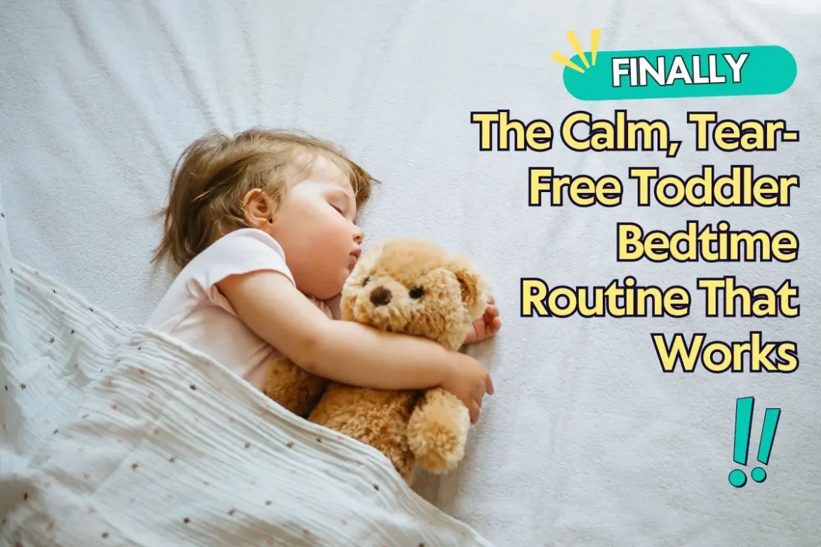TODDLER BEDTIME RESISTANCE TODDLER sleeping quietly using a calm methid to cope with toddler bedtime resistance